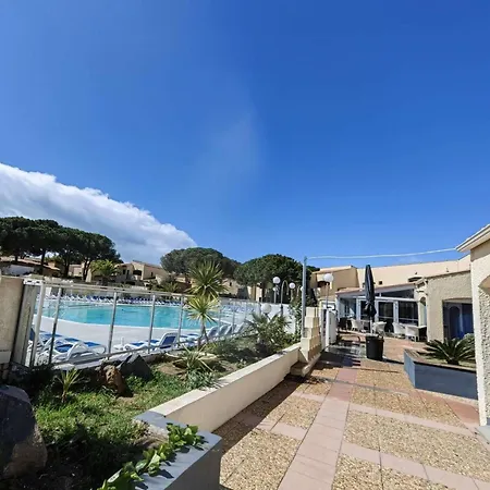 بيت للعطل Magnifique T2 Renove, Climatise, 4 Pers Avec Terrasse Sud, Parking, Piscine Chauffee Et Mini Club - Fr-1-607-201 آجد