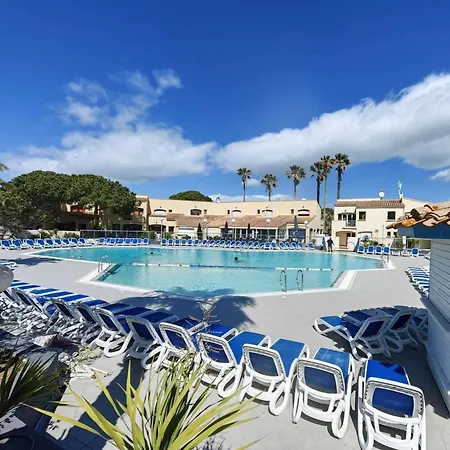 Prázdninový dům Magnifique T2 Renove, Climatise, 4 Pers Avec Terrasse Sud, Parking, Piscine Chauffee Et Mini Club - Fr-1-607-201
