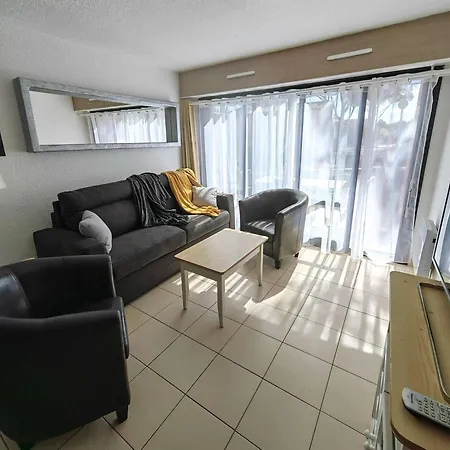 Magnifique T2 Renove, Climatise, 4 Pers Avec Terrasse Sud, Parking, Piscine Chauffee Et Mini Club - Fr-1-607-201 آجد